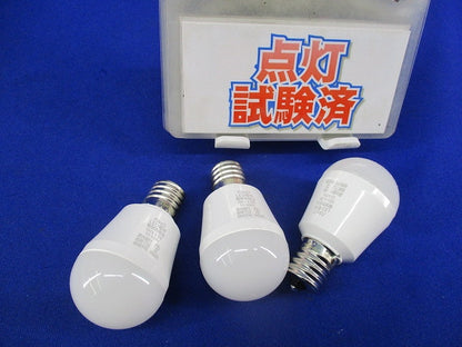LED電球 E17(電球色)(3個入) LDA4L-H-E17/S/4