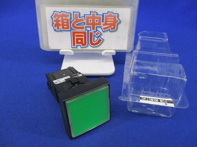 φ30コマンドスイッチ DR30シリーズ 表示灯(角フレーム平大形) DR30M4M-M5G