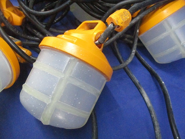 LEDストロングランプ(10球付)(ランプ間3m)(点灯確認済)(ジャンク品) GKSL1010GCR