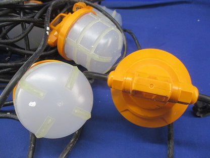 LEDストロングランプ(10球付)(ランプ間3m)(点灯確認済)(ジャンク品) GKSL1010GCR