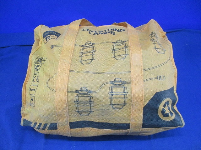 LEDストロングランプ(10球付)(ランプ間3m)(点灯確認済)(ジャンク品) GKSL1010GCR