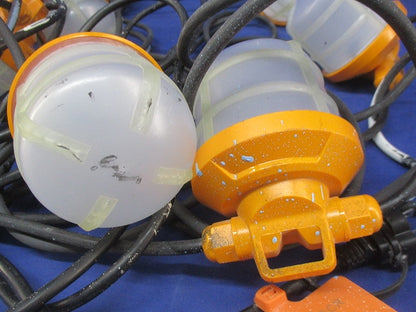 LEDストロングランプ(10球付)(ランプ間3m)(点灯確認済)(ジャンク品) GKSL1010GCR