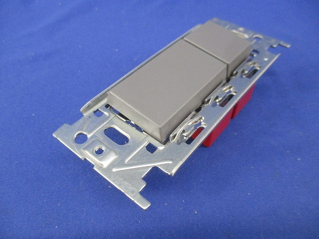 埋込スイッチセット(ソリッドグレー) NKW02308SG