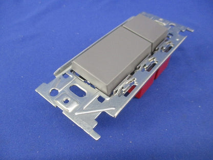 埋込スイッチセット(ソリッドグレー) NKW02308SG