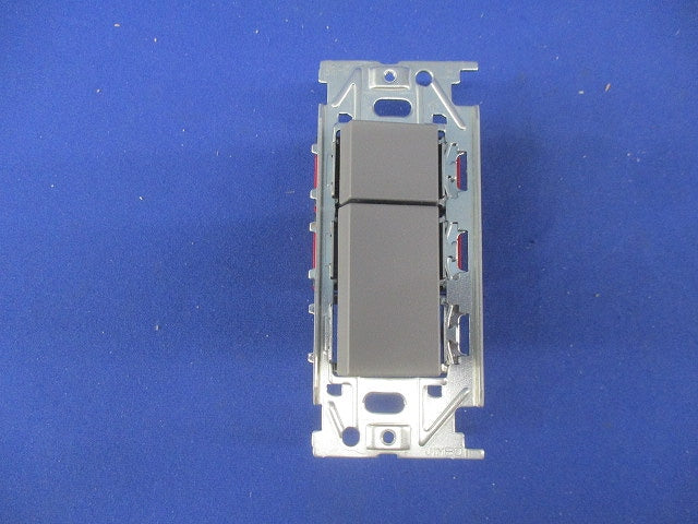 埋込スイッチセット(ソリッドグレー) NKW02308SG