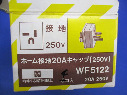 ホーム接地20Aキャップ(4個入)National WF5122