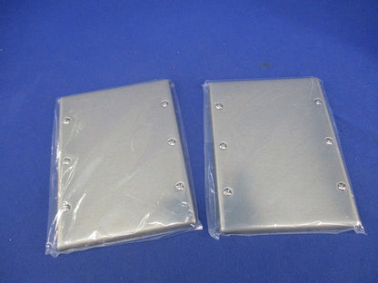 新金属カバープレート3連(取付枠付)(2枚入) WN7593