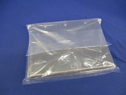 新金属カバープレート3連(取付枠付)(2枚入) WN7593