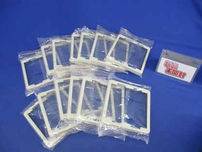 モダン厚型継枠 2連用(13個入)(ミルキーホワイト) WN8072