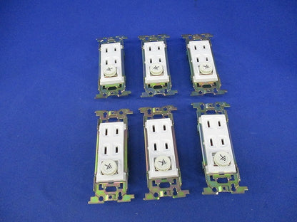 アースターミナル付けダブルコンセント(6個入)National WN1542
