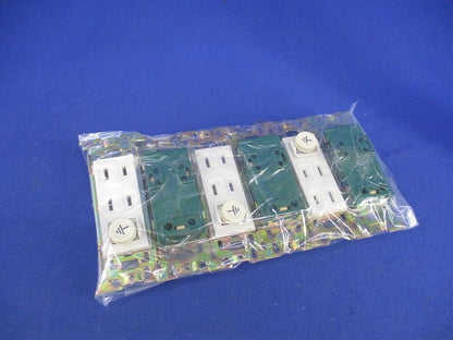 アースターミナル付けダブルコンセント(6個入)National WN1542