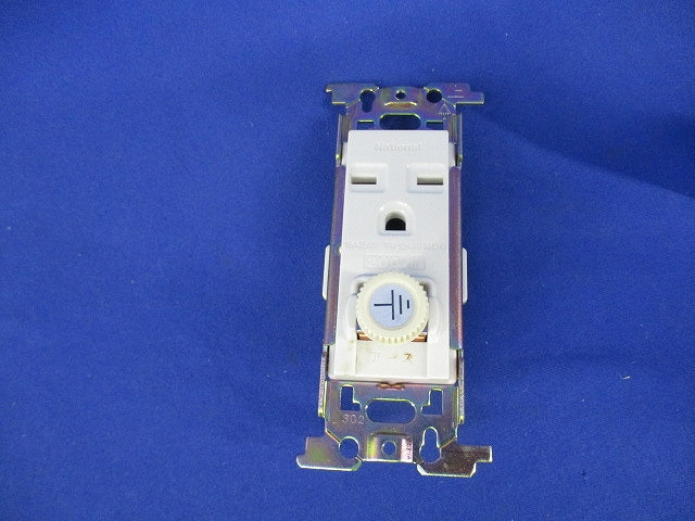 埋込アースターミナル付接地コンセント(5個入)(キズ・汚れ有)National WN1142