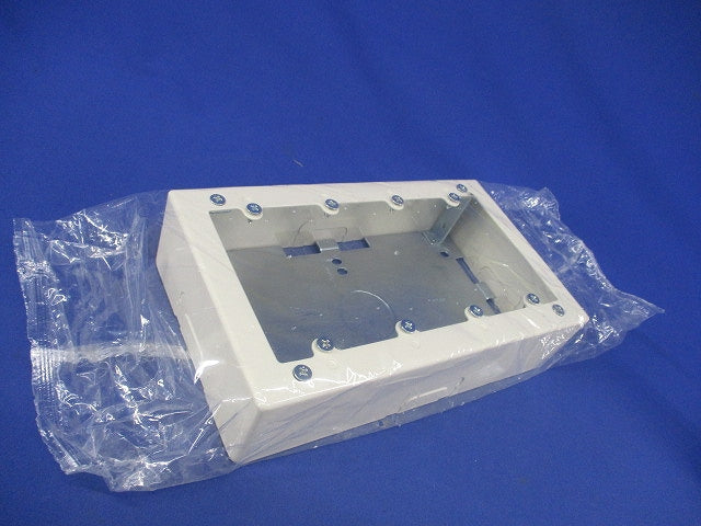 深形4コ用スイッチボックス ミルキーホワイト DZB274E