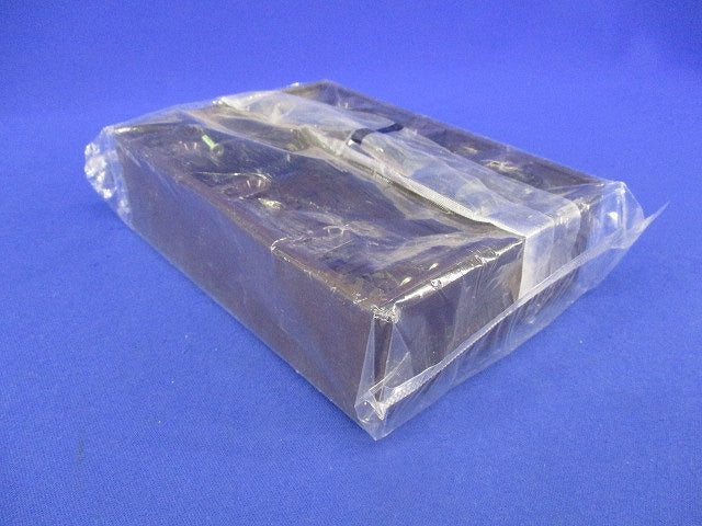 ニュー･エフモール用露出ボックス3個用浅型(チョコ) SFBA39