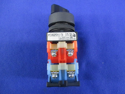 φ22丸形 セレクタスイッチ(3ノッチ) AR22PCR-3