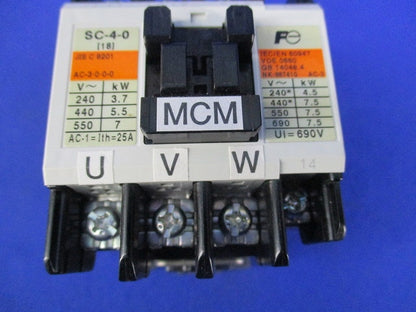 電磁接触器 SC-4-0