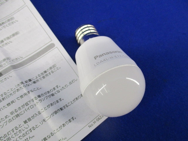 LED電球 E17(電球色) LDA4L-H-E17/S/4