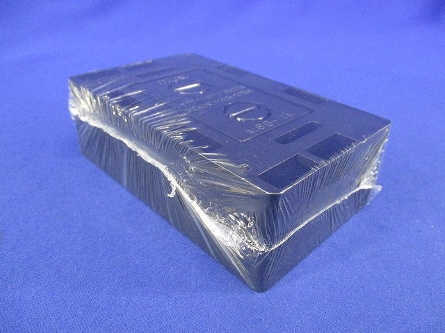 モール用スイッチボックス(2個入)(ブラック) MSB-1K