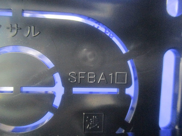 露出ボックス 1個用 浅型(3個入)(ブラック) SFBA1