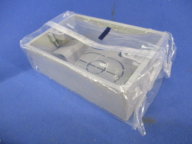 露出ボックス 1個用 浅型(4個入)(グレー) SFBA1