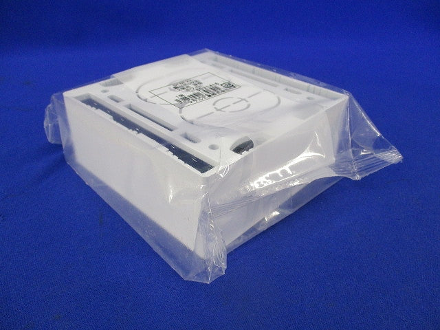 ニューエフモール用露出ボックス2コ用深型(2個入)(ホワイト) SFBF22