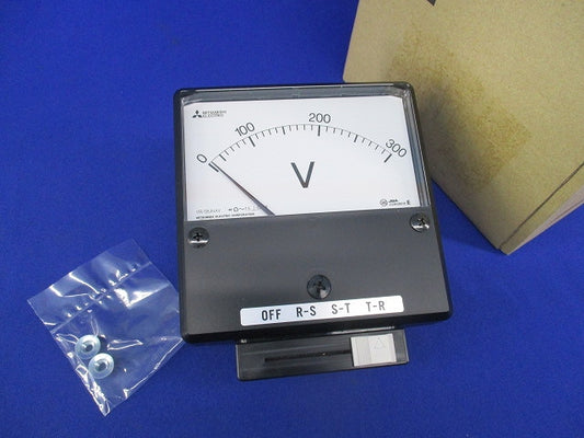 指示計器0-300V YR-12UNAV