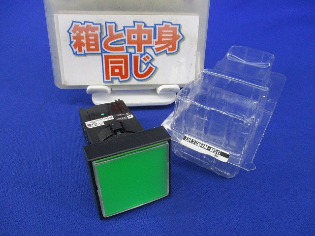 φ30コマンドスイッチ DR30シリーズ 表示灯(角フレーム平大形) DR30M4M-M5G