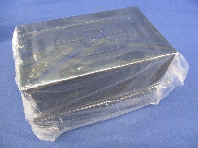 露出ボックス 1個用 浅型(2個入)(黒) SFBA1