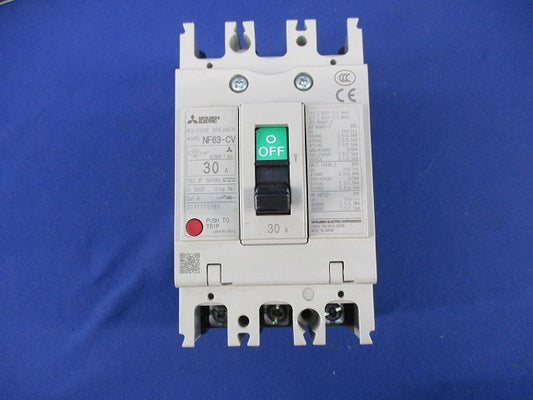 ノーヒューズブレーカ3P30A NF63-CV