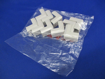 ニュー･エフモール付属品 マガリ 1号(10個入×3計30個入)(ミルキーホワイト) SFMD-13