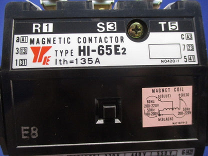 電磁開閉器(ジャンク品) H0I-65E