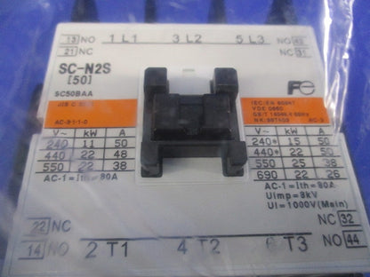 電磁接触器 100V SC-N2S