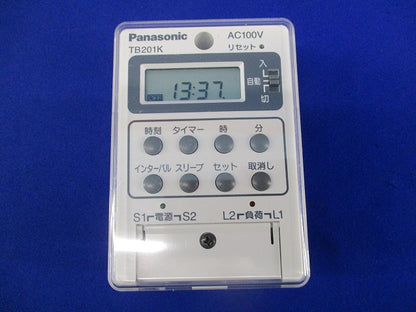 タイムスイッチAC100V TB201K
