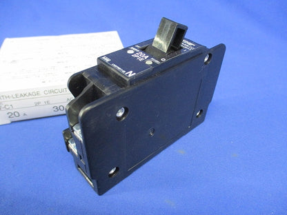 漏電遮断器 2P1E20A30mA AC100V BV-C12P1E20A30mA