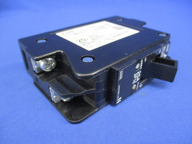 漏電遮断器 2P1E20A30mA AC100V BV-C12P1E20A30mA