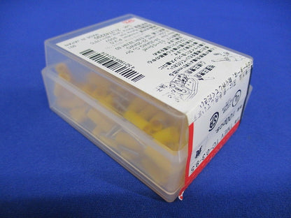 絶縁付端子 棒形 黄色 100個入 TMEVTC-0.3-9.5-100
