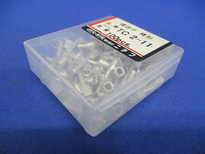 裸圧着端子 TC形 棒形 100個入 TC2-11-100