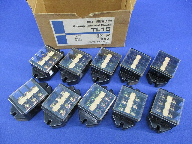 組端子台3P (10個入) TL15