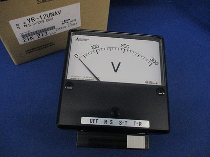 指示計器0-300V YR-12UNAV