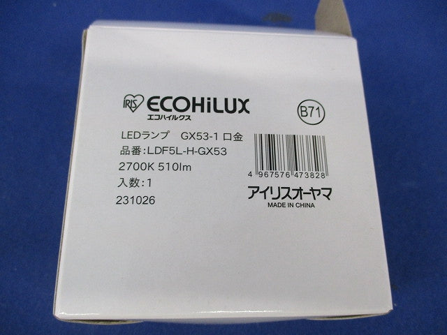 LEDユニット フラット形(電球色) LDF5L-H-GX53