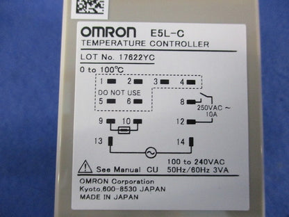電子サーモセット E5L-C