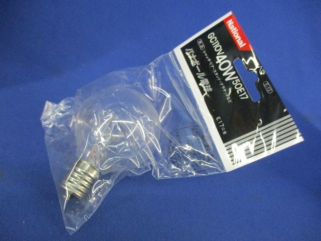 パナボール電球E17(3個入)National GC110V40W50E17