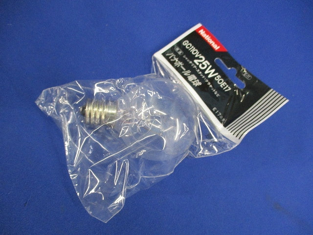 パナボール電球 E17(4個入)National GC110V25W50E17