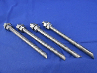 ケミカル寸切ボルト(ワッシャー･ナット付)(4個入) 16mm×220