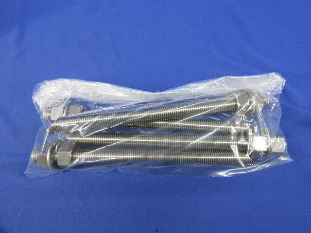 ケミカル寸切ボルト(ワッシャー･ナット付)(4個入) 16mm×220