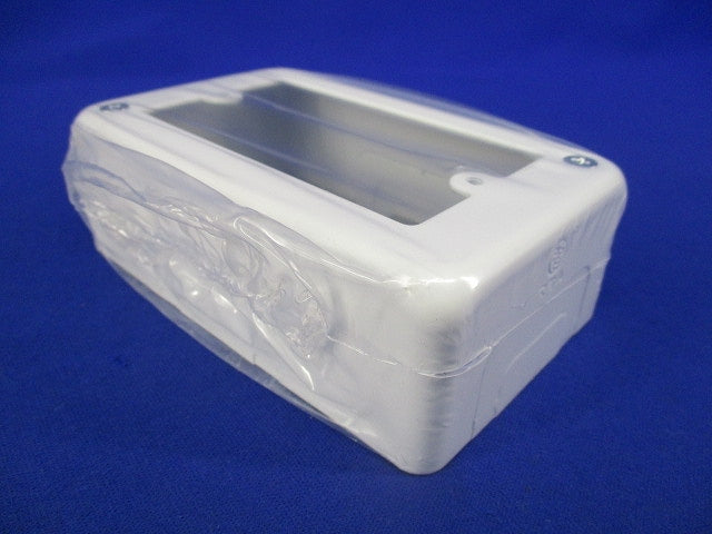 1個用スイッチボックス浅型(3個入)(ホワイト) AB311