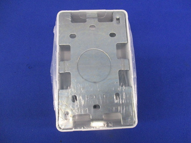 1個用スイッチボックス浅型(3個入)(ホワイト) AB311