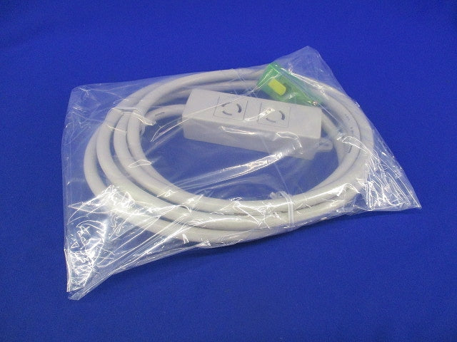 ハーネス用OAタップ 接地2P15A125V 2コ口 ３ｍ National WFA6732HG