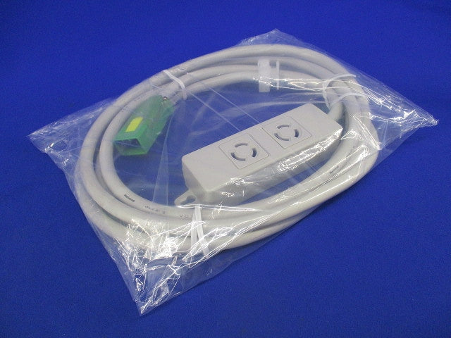 ハーネス用OAタップ 接地2P15A125V 2コ口 3m National WFA6732HG