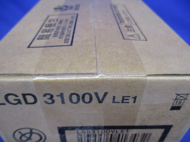 LEDダウンライト φ100 3500K 温白色 非調光 電源内蔵 LGD3100VLE1